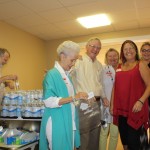 Packing bags of snacks for the ‘After School Program’